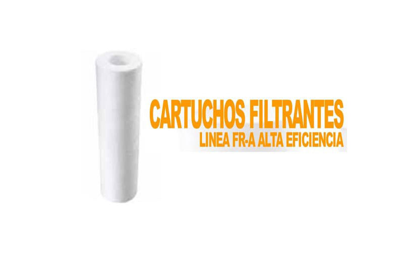 Cartuchos filtrantes de alta eficiencia AQUA Línea FR-A